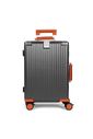 Mala de Viagem Pequena de Bordo 10 kg Policarbonato Capri Maloa Chumbo Mala de Viagem Pequena de Bordo 10 kg Policarbonato Capri Maloa Chumbo