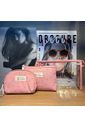 Kit Necessaire Handmade 3 Peças Rosa Kit Necessaire Handmade 3 Peças Rosa