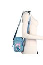 Mini Bolsa Shoulder Bag Jeans Stitch Love Azul