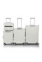 Kit de Viagem com 4 Peças Policarbonato ABS Noruega Maloa Branco Kit de Viagem com 4 Peças Policarbonato ABS Noruega Maloa Branco