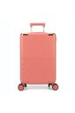 Mala de Viagem Pequena de Bordo 10kg com Expansor Katerini Rosa Mala de Viagem Pequena de Bordo 10kg com Expansor Katerini Rosa