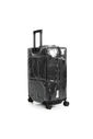 Compre Mala de Viagem Toronto Média 23kg Preto e Ganhe 1 Capa Transparente