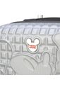 Mala de Viagem Pequena de Bordo 10kg Bordo Mickey Mouse Prata Mala de Viagem Pequena de Bordo 10kg Bordo Mickey Mouse Prata