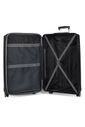 Kit de Malas de Viagem 3 Peças em Polipropeleno Milão Preto Kit de Malas de Viagem 3 Peças em Polipropeleno Milão Preto