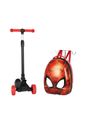 Mala de Viagem Infantil com Patinete em Policarbonato Homem Aranha Mala de Viagem Infantil com Patinete em Policarbonato Homem Aranha