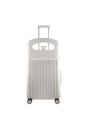Kit de Malas de Viagem Média 23 kg e Pequena de Bordo 10kg com Assento Infantil PC Grécia Maloa Branco Kit de Malas de Viagem Média 23 kg e Pequena de Bordo 10kg com Assento Infantil PC Grécia Maloa Branco