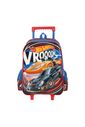 Kit Bolsa Escolar Infantil e Lancheira Hot Whells Vermelho