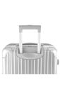 Mala de Viagem Pequena de Bordo 10kg ABS Policarbonato com Expansor Brasil Maloa Prata Mala de Viagem Pequena de Bordo 10kg ABS Policarbonato com Expansor Brasil Maloa Prata