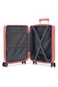 Mala de Viagem Pequena de Bordo 10kg com Expansor Katerini Rosa Mala de Viagem Pequena de Bordo 10kg com Expansor Katerini Rosa