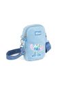 Mini Bolsa Shoulder Bag em Pelúcia Stitch & Xepa Azul Mini Bolsa Shoulder Bag em Pelúcia Stitch & Xepa Azul