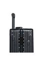 Mala de Viagem Pequena de Bordo 10 kg  ABS Policarbonato Toronto Maloa Preto