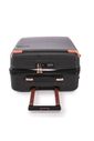 Kit Mala de Viagem Pequena de Bordo 10kg Croácia Preta e Mala Croácia Grande 32kg Preta Kit Mala de Viagem Pequena de Bordo 10kg Croácia Preta e Mala Croácia Grande 32kg Preta