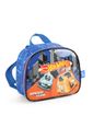 Kit Bolsa Escolar Infantil e Lancheira Hot Whells Azul Kit Bolsa Escolar Infantil e Lancheira Hot Whells Azul