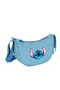 Bolsa Infantil Transversal Jeans Stitch Love Azul