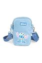 Mini Bolsa Shoulder Bag em Pelúcia Stitch & Xepa Azul Mini Bolsa Shoulder Bag em Pelúcia Stitch & Xepa Azul