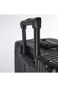 Mala de Viagem Média 23kg Policarbonato ABS Noruega Maloa Preto Mala de Viagem Média 23kg Policarbonato ABS Noruega Maloa Preto
