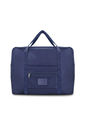 Bolsa de Viagem Dobrável Azul Quadrada