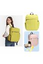 Kit Mochila e Bolsa Confort Bag Multifuncional Maloa Amarelo