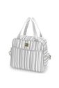 Bolsa Maternidade Listras M Cinza Bolsa Maternidade Listras M Cinza