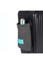 Kit Mala de Viagem Pequena 10 kg e Média 26 kg Rolling Preto Kit Mala de Viagem Pequena 10 kg e Média 26 kg Rolling Preto