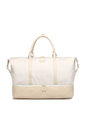 Bolsa de Viagem em Lona Weekend Maloa Bege