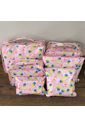 Kit Organizador De Mala 6 Peças Toy Story Rosa