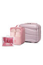 Kit Frasqueira Ibiza Rosa, Kit Frasco 7 Peças e Organizador Porta Sapato Rosa Kit Frasqueira Ibiza Rosa, Kit Frasco 7 Peças e Organizador Porta Sapato Rosa