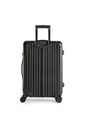 Kit de Mala Media 23 kg e Grande 32 kg, Bolsa Confort Branca e 2 Capa Viajar Faz Bem M e G Preto Kit de Mala Media 23 kg e Grande 32 kg, Bolsa Confort Branca e 2 Capa Viajar Faz Bem M e G Preto
