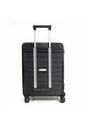 Mala de Viagem Pequena de Bordo 10Kg em Polipropileno 8 Rodas Dobravel Slim Cor:Preto Mala de Viagem Pequena de Bordo 10Kg em Polipropileno 8 Rodas Dobravel Slim Cor:Preto