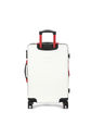Mala de Viagem Pequena de Bordo 10 kg em ABS com Expansor Strike Branco Mala de Viagem Pequena de Bordo 10 kg em ABS com Expansor Strike Branco