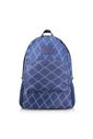 Mochila Dobrável Azul Listras