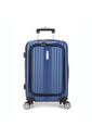 Mala de Viagem Pequena de Bordo 10kg Porta Notbook Argos Azul Mala de Viagem Pequena de Bordo 10kg Porta Notbook Argos Azul