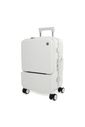 Mala de Viagem Pequena de Bordo 10 kg em Policarbonato Lisboa Maloa Branco Mala de Viagem Pequena de Bordo 10 kg em Policarbonato Lisboa Maloa Branco