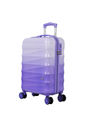 Mala De Viagem Media 23kg Gradiente Colors Policarbonato Com ABS Roxo com Lilas Mala De Viagem Media 23kg Gradiente Colors Policarbonato Com ABS Roxo com Lilas