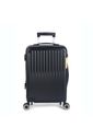 Kit Mala de Viagem Pequena 10 kg e Média 26 kg Rolling Preto Kit Mala de Viagem Pequena 10 kg e Média 26 kg Rolling Preto