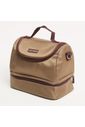 Bolsa Térmica Essencial Com 2 Compartimentos Marrom Bolsa Térmica Essencial Com 2 Compartimentos Marrom