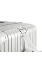 Mala de Viagem Média 23kg ABS Policarbonato com Expansor Brasil Maloa Prata Mala de Viagem Média 23kg ABS Policarbonato com Expansor Brasil Maloa Prata