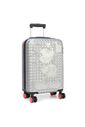 Mala de Viagem Pequena de Bordo 10kg Bordo Mickey Mouse Prata Mala de Viagem Pequena de Bordo 10kg Bordo Mickey Mouse Prata