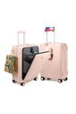 Mala de Viagem Pequena de Bordo 10 kg em Policarbonato Bélgica Maloa Rosa Mala de Viagem Pequena de Bordo 10 kg em Policarbonato Bélgica Maloa Rosa