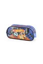Kit Bolsa Escolar Infantil com Lancheira e Estojo Hot Wheels Azul Kit Bolsa Escolar Infantil com Lancheira e Estojo Hot Wheels Azul