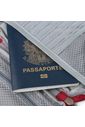 Porta Passaporte e Documentos em Poliéster Vermelho Porta Passaporte e Documentos em Poliéster Vermelho