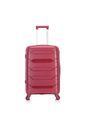 Mala De Viagem Media 23kg em Polipropileno  Algarve Canela Rodinha Simples Mala De Viagem Media 23kg em Polipropileno  Algarve Canela Rodinha Simples