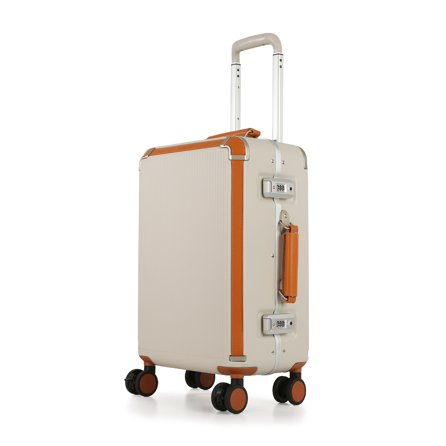 Mala de Viagem Pequena de Bordo 10kg em Policarbonato Vienna Maloa Bege Mala de Viagem Pequena de Bordo 10kg em Policarbonato Vienna Maloa Bege