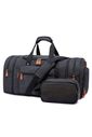 Bolsa de Viagem com Expansor Canvas Duffel Bags Chumbo Bolsa de Viagem com Expansor Canvas Duffel Bags Chumbo