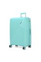 Mala de Viagem Media 24 Chamonix Verde em polipropileno e com expansor Mala de Viagem Media 24 Chamonix Verde em polipropileno e com expansor