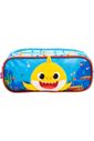 Estojo Escolar Duplo Baby Shark Plush Estojo Escolar Duplo Baby Shark Plush