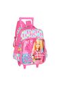 Kit Mochila Escolar Infantil com Estojo e Lancheira Barbie Violeta