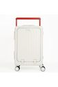 Mala de Viagem Pequena de Bordo 10 kg Policarbonato Islândia Maloa Branco