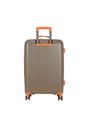 Mala de Viagem Pequena de Bordo 10 kg em ABS Atena Champanhe Mala de Viagem Pequena de Bordo 10 kg em ABS Atena Champanhe