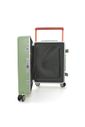 Mala de Viagem Pequena de Bordo 10 kg em Policarbonato Dinamarca Maloa Verde